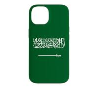 Carcasa para iPhone 14 Arabia Saudita Bandera Nacional Emblem ARABIO Saudita