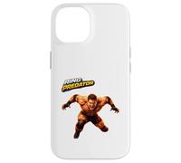 Carcasa para iPhone 14 Arte de acción de Ring Predator Savage Wrestling