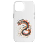 Carcasa para iPhone 14 Arte de Criatura mítica del dragón majestuoso de fantasía