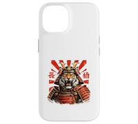Carcasa para iPhone 14 Arte del espíritu Guerrero del Tigre samurái