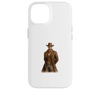 Carcasa para iPhone 14 Arte del Patrimonio de Western Cowboy Frontier