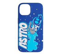 Carcasa para iPhone 14 Astro BOT with Dog Rocket Space Exploring Video Game