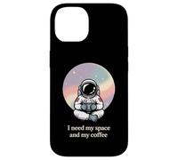 Carcasa para iPhone 14 Astronaut Cosmonaut Coffee Cafe Spacewalk Gift