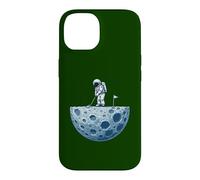 Carcasa para iPhone 14 Astronauta Divertido Golfing On Moon Golf Lover Space Golfer