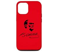 Carcasa para iPhone 14 Ataturk Logo, Mustafa Kemal Atatürk firma imza, Türkiye
