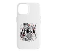 Carcasa para iPhone 14 Atenea Diosa Guerrera Griega Antigua Búho Esparta