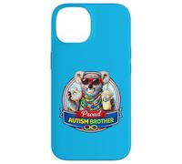 Carcasa para iPhone 14 Autismo Brother, Koala Bear Donut Milkshake Neurodiverso TDAH