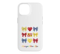 Carcasa para iPhone 14 Auvergne Rhône Alpes Coquette Bow Girls
