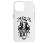 Carcasa para iPhone 14 Bach The Cantor Retrato Barroco Pipe Órgano Música clásica