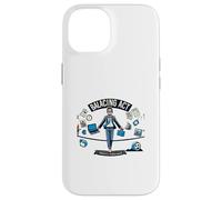 Carcasa para iPhone 14 Balancing Act Casual Oficina Desgaste hogar Esencial S19
