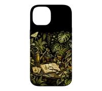 Carcasa para iPhone 14 Banco botánico para macetas de Invernadero Vintage, diseño de Naturaleza