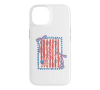 Carcasa para iPhone 14 Bandera con Lazo de Sweet Land of Liberty Patriotic Coquette, EE. UU.
