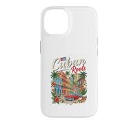 Carcasa para iPhone 14 Bandera Cubana Herencia de Cuba Orgullo Latino