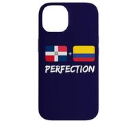 Carcasa para iPhone 14 Bandera Dominicana más Colombiana del Patrimonio de la perfección