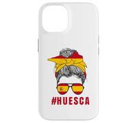 Carcasa para iPhone 14 Bandera Española Señora España Huesca