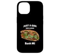 Carcasa para iPhone 14 Banh Mi Vietnamese Sandwich Vietnam Comida Divertida Chicas Mujeres