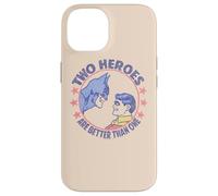 Carcasa para iPhone 14 Batman and Robin Two Heroes