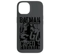 Carcasa para iPhone 14 Batman Caped Crusader Stenciled