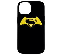 Carcasa para iPhone 14 Batman v Superman Simple Yellow Logo