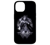 Carcasa para iPhone 14 Batman v Superman Wonder Woman Rainy Night