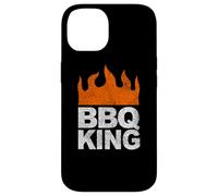 Carcasa para iPhone 14 BBQ King Barbacoa Parrilla Ahumado Patio Trasero Cocina Patio Trasero