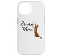 Carcasa para iPhone 14 Bengal Cat Mom I Mama Family Pet Friend for Men Women