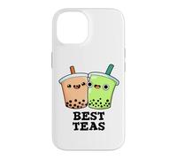 Carcasa para iPhone 14 Best Teas Funny Best Friend Pun