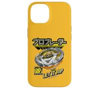 Carcasa para iPhone 14 Beyblade X Pro Blader Multi Let It Rip