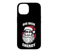 Carcasa para iPhone 14 Big Nick Energy Divertido Papá Noel Navidad