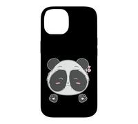 Carcasa para iPhone 14 Big Panda Lady está Enamorada