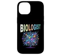 Carcasa para iPhone 14 BIÓLOGO Científico Biología Ciencia Amante Ciencias Naturales