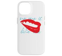 Carcasa para iPhone 14 Birds of Prey No One Is Like Me Lips