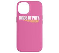 Carcasa para iPhone 14 Birds of Prey White and Yellow Horizontal Logo
