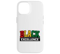 Carcasa para iPhone 14 Black Excellence Empowerment Colores panafricanos