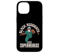 Carcasa para iPhone 14 Black Medical Residents Are Superheroes - Regalo de Agradecimiento