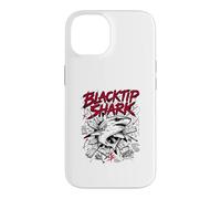 Carcasa para iPhone 14 Blacktip Shark Hello Sharky Atacando Océano