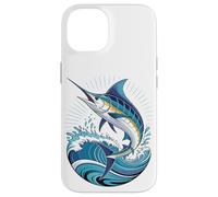 Carcasa para iPhone 14 Blue Marlin Ocean Graphic Fishing