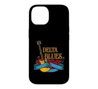 Carcasa para iPhone 14 Blues Guitarrista y Fan de la música Rock o Delta Blues
