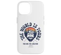 Carcasa para iPhone 14 Bob Ross The World Is Yours