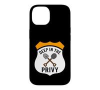 Carcasa para iPhone 14 Bottle Digging Relic Hunter Deep In The Privy Design
