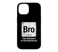 Carcasa para iPhone 14 Bro The Element of Brotherhood Funny Science Tabla periódica