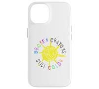 Carcasa para iPhone 14 Broken Crayons Still Color Mental Health Awareness