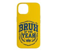 Carcasa para iPhone 14 Bruh of The Year Funny Retro Vintage