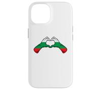 Carcasa para iPhone 14 Bulgaria Flag Bulgarian Heart