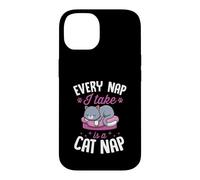 Carcasa para iPhone 14 Cada Siesta Que tomo es una Siesta de Gato