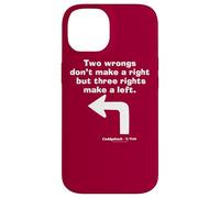 Carcasa para iPhone 14 Caddyshack Two Wrongs Don't Make a Right