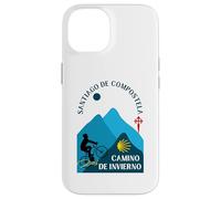 Carcasa para iPhone 14 Camino de Invierno Ciclista Santiago de Compostela 2026