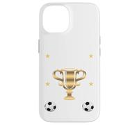 Carcasa para iPhone 14 Camiseta con Texto en inglés We Are The Champions