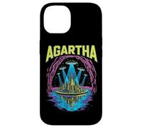 Carcasa para iPhone 14 Camiseta De La Ciudad De Agartha Teoría De La Conspiración