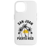 Carcasa para iPhone 14 Camiseta de Recuerdo de Playa de San Juan Puerto Rico 2025 Vacaciones
